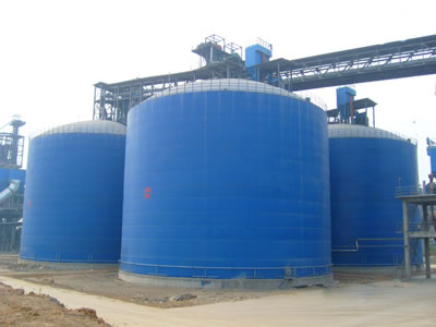 凌河水泥钢板库改造